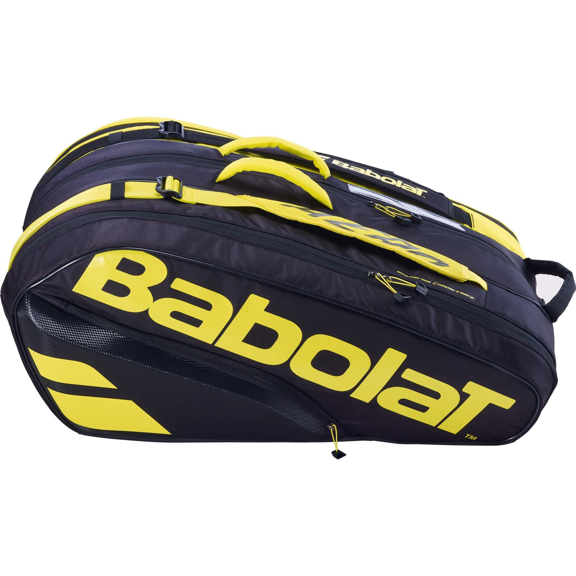 BABOLAT RH 12 Pure Aero 2026 Yellow-Black - 12 Rackets